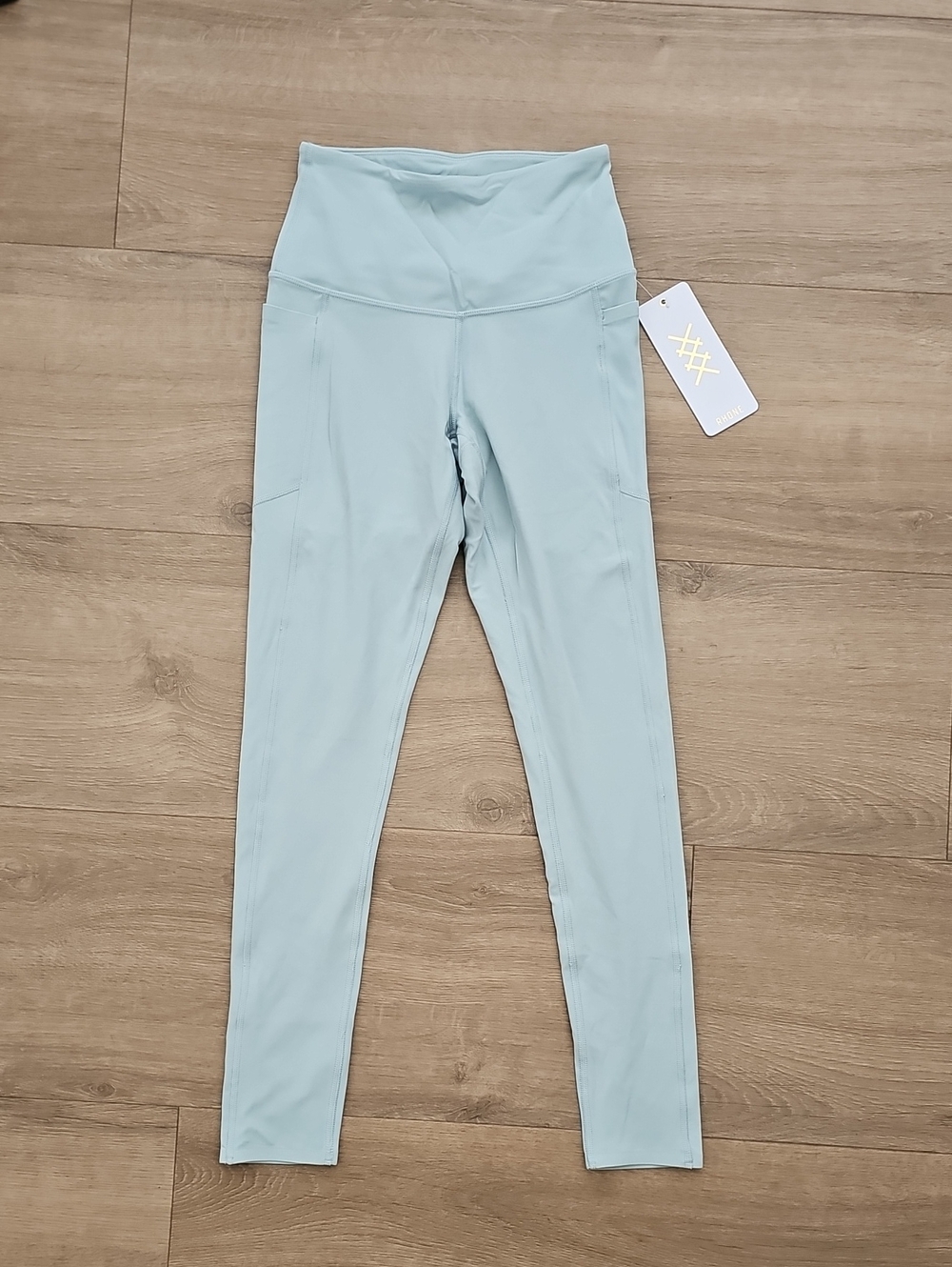 RHONE Revive Pocket High-Rise Leggings Size XS Blue Cloud
